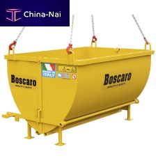 Metal waste bin A-S series
