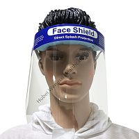 Polyethylene face-shield WM-FS01full-faceadultblue