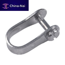 Straight shackle for sailboats A023stainless steelforgedplastic