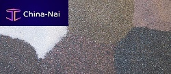 Steel blasting medium aluminum