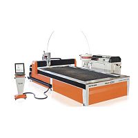 Waterjet cutting machine N-WJtextilefor composite materialsfor aluminum