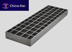 Stainless steel grating for drain channel 0853 for kitchen