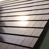 Solar roof tile Voltflatceramicbrown