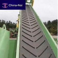 Gravel conveyor belt chevronindustrialfor bulk materials