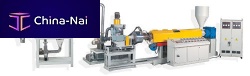 Compounding extruder for rubbersingle-screw