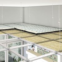 Thermal-acoustic insulation BASS PLUSacousticstone woolpanel