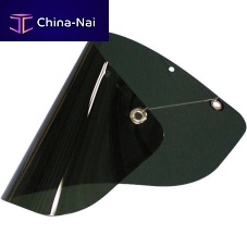 Green protective visor GFKVI405UV protectionchemical protectionsplash-resistant