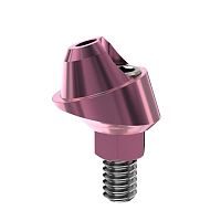 Titanium implant abutment P24conicalinternalstraight