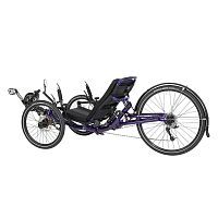 Crank-propelled recumbent bicycle DUMONTadult