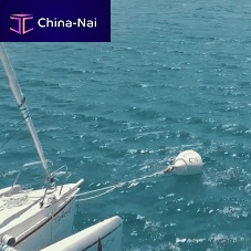 Mooring buoy OceanSpot high seasovalwhite
