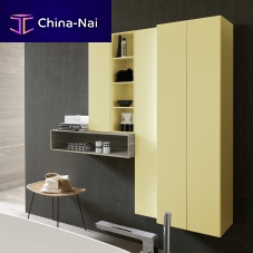 Contemporary bathroom cabinet C002woodenwall-mounted
