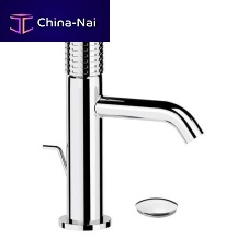 Washbasin mixer tap CEC10 - CEC12countertopchrome-plated brassbathroom