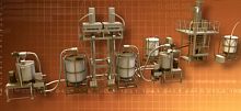 Powder transport system industrial
