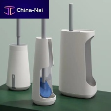 Metal toilet brush TESSwall-mountedfloor-mountedfor hotel