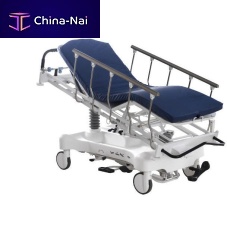 Patient transfer stretcher trolley Speeco xhydraulicheight-adjustablewith adjustable backrest