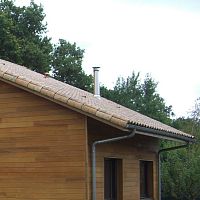Strip cladding ELEGANCE : WESTERN RED CEDAR CLEAR 2woodengrooved
