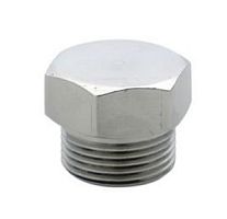 Hexagonal plug 305 serieswith hexagonal headmalestainless steel