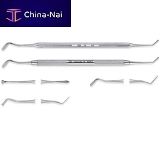 Double-ended dental plugger E2for dental restorationscement