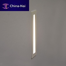 Recessed wall light fixture SlotLEDrectangularIP20