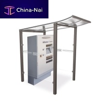 Public space shelter Modulopay station