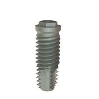 Cylindrical dental implant 817001titaniumexternal hexagon