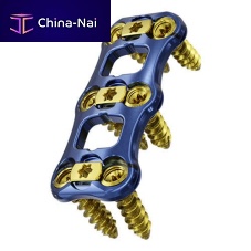 Cervical arthrodesis plate Admirallockingmetallic2 levels