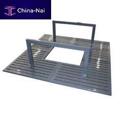 Square tree grate DOMINOpainted metal