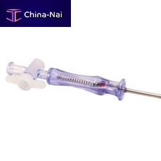 Laparoscopic insufflation needle evopneuVeresssafetyblunt