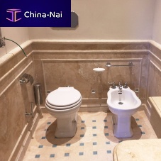 Wall-mounted paneling natural stonetravertinesustainable
