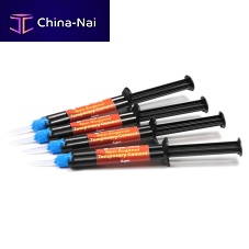 Dental crown cement temporary