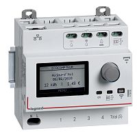 Single-phase electric energy meter 4 120 32DIN rail50 Hz60 Hz