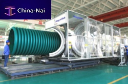 Corrugated pipe production corrugator ZC-2000Hfor extrusion lines