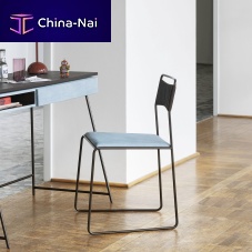 Contemporary chair MERINEindoorfabricleather