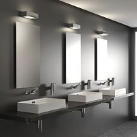 Wall-mounted bathroom mirror BASIC : 2818133contemporaryrectangularilluminated