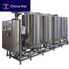 CIP unit for the food industry stainless steel