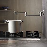 Wall-mounted mixer tap POT FILLER 9600stainless steelkitchen1-hole