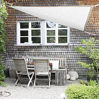 UV-resistant shade sail TY280triangularTyvek®