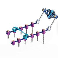 Occipito-cervico-thoracic osteosynthesis unit PCFposterioradult
