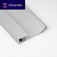 Black baseboard 60X13silver-coloredanodized aluminumrectangular