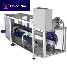 Air rinsing-blowing machine Typ_003for containersfor bottlessheet metal