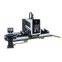Aluminum profile machining center AIM 34104-axisverticalbridge