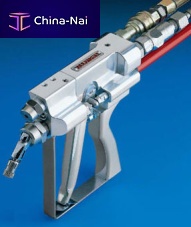 Coating gun for gelcoatmanualexternal mixing