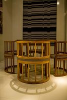 Contemporary armchair EAT YANGwooden