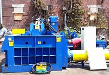 Vertical baling press AMB-L series top-loadingfor metalsfor scrap metal