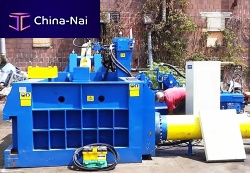 Vertical baling press AMB-L series top-loadingfor metalsfor scrap metal