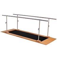 Height-adjustable rehabilitation parallel bars 59BR3PA20base-mounted
