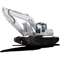 Medium excavator Husky 4crawlerTier 4 - final