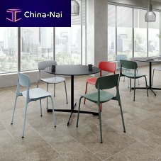 Contemporary chair E.N.A.indoormetalmetal base