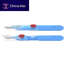 Plastic handle scalpel single-usesafety