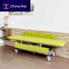 Transport stretcher trolley MONAelectro-hydraulicheight-adjustablefolding